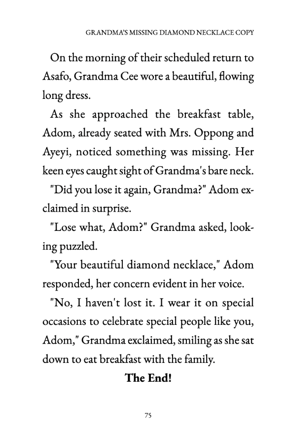 Grandma’s Missing Diamond Necklace - Image 5